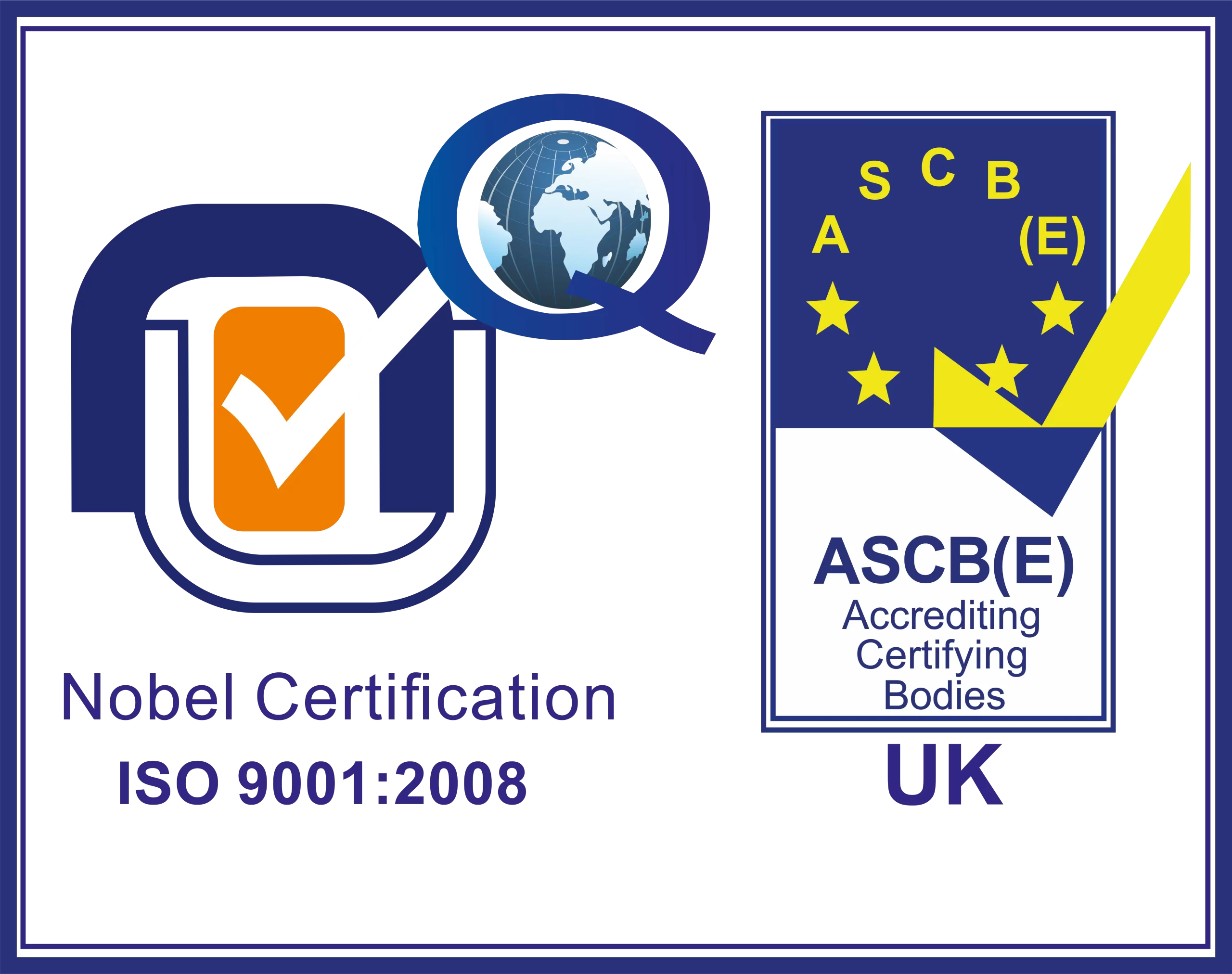 Nobel Certificate iso9001-2008